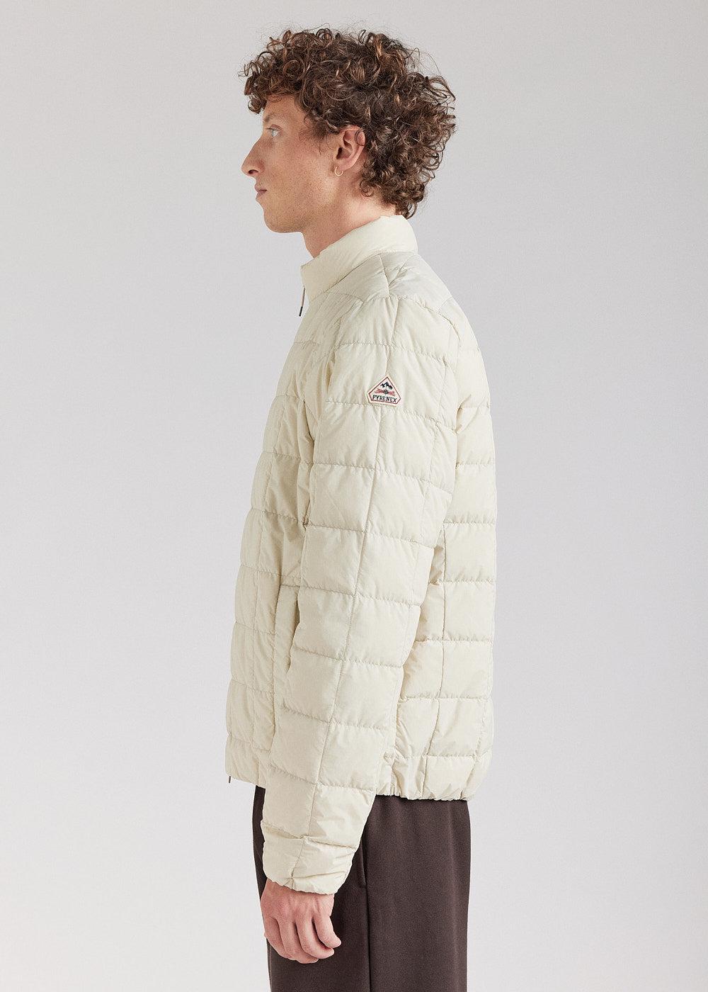 Pyrenex Doudoune Légère Homme Pyrenex Grid Oyster Grey