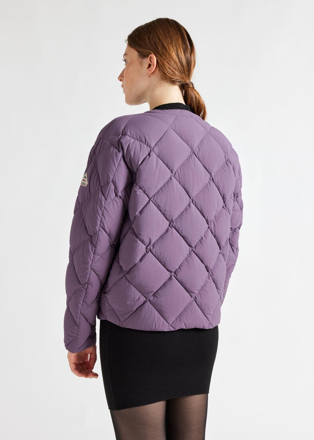 Pyrenex Doudoune Légère Nacre Pour Femme Vintage Violet