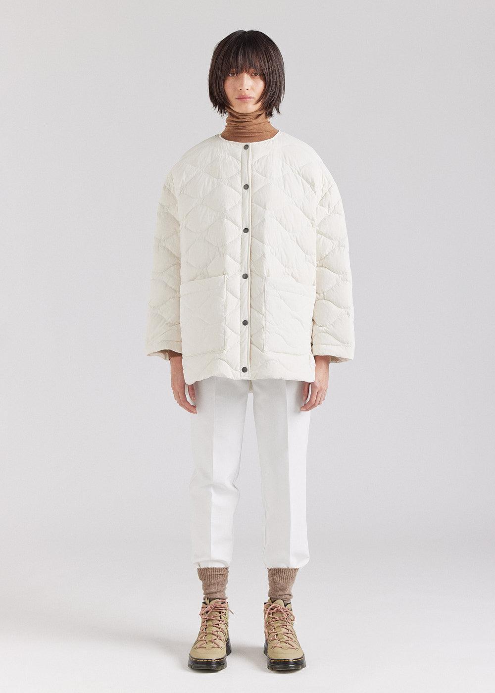 Pyrenex Doudoune Légère Pour Femme Pyrenex Sienna Chalk