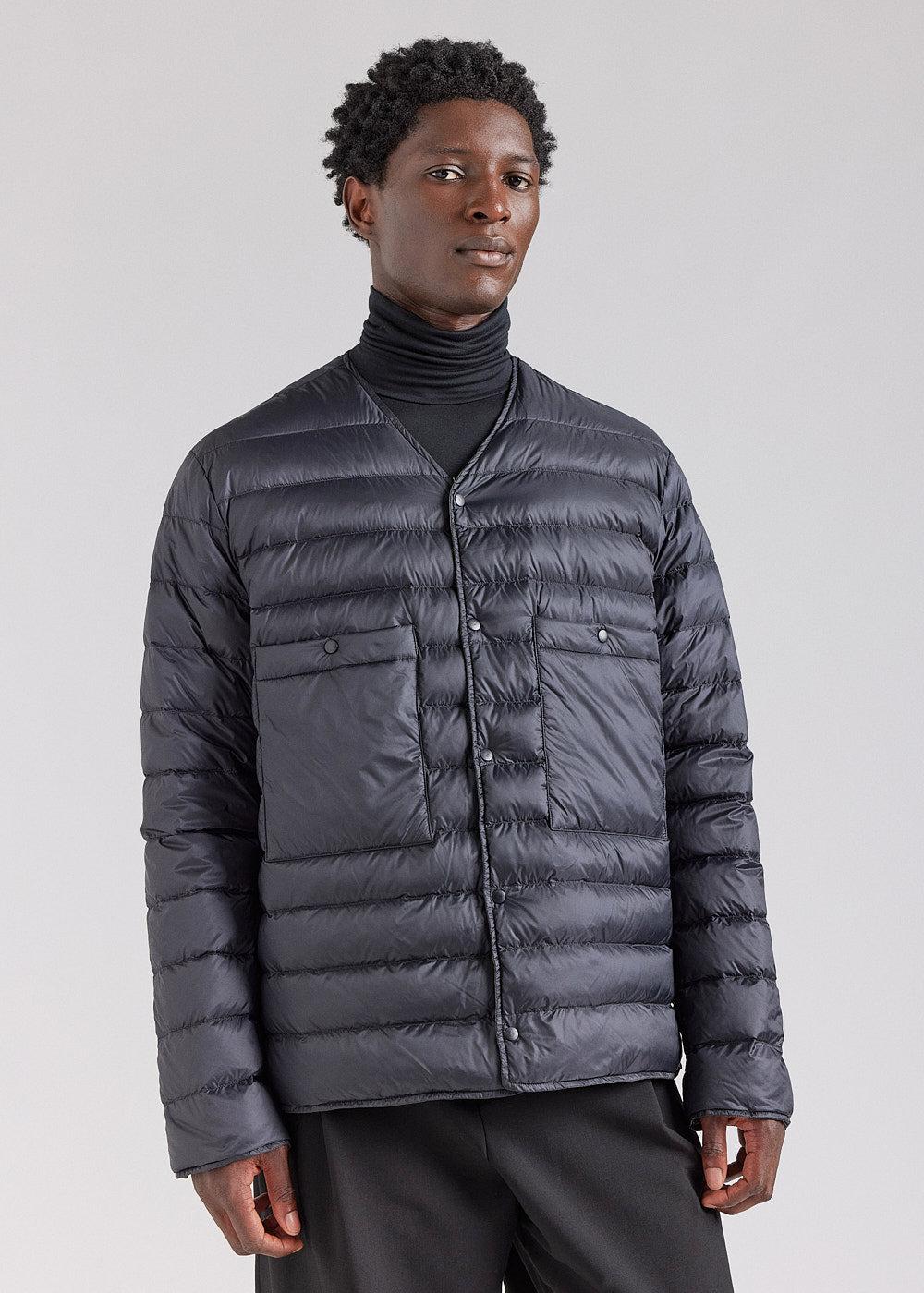 pyrenex Doudoune légère réversible pour homme Pyrenex Ando deep khaki