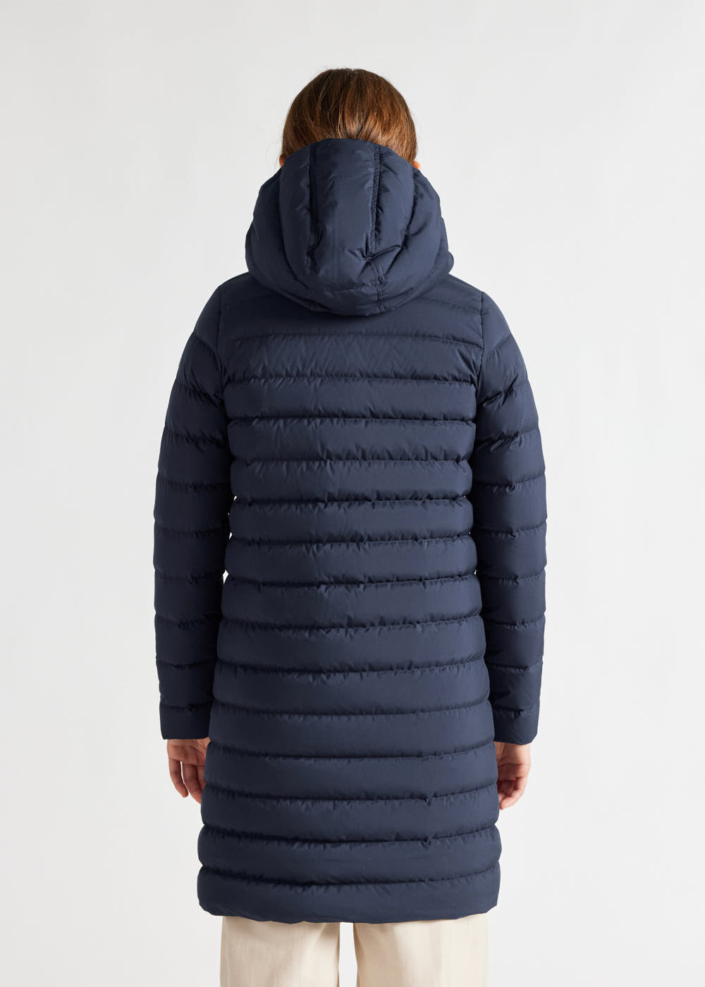 Pyrenex Doudoune Longue à Capuche Femme Pyrenex Spoutnic Amiral