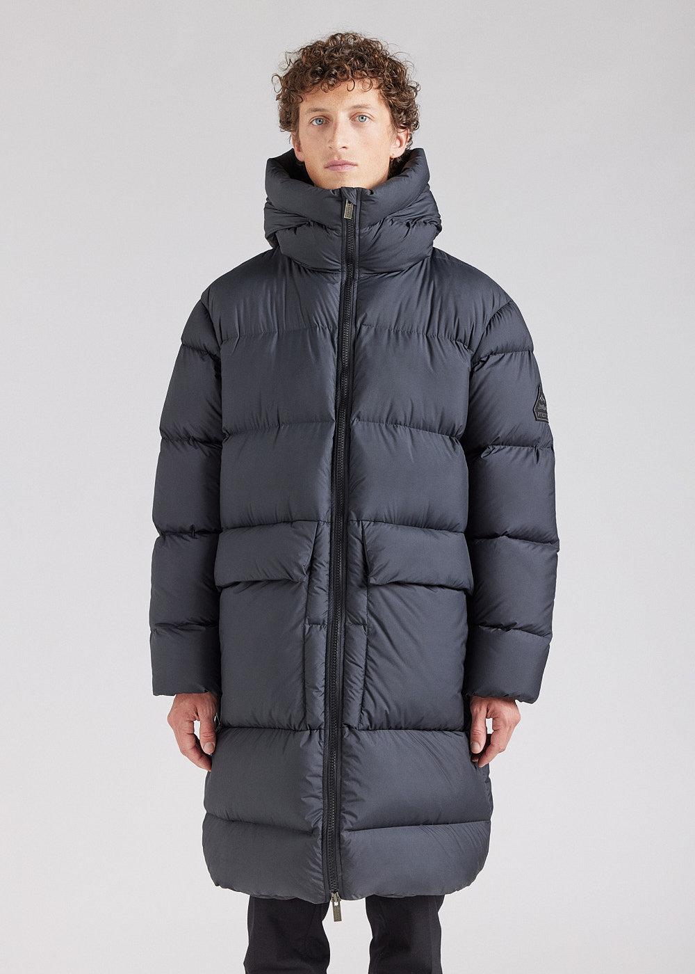 pyrenex Doudoune longue pyrenex Irek noire made in Saint-Sever