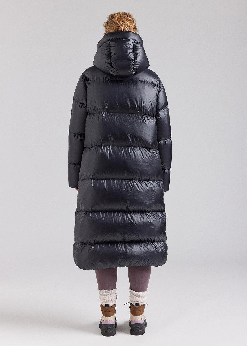 Pyrenex Doudoune Longue Pyrenex Oriela Made In Saint-Sever Noire