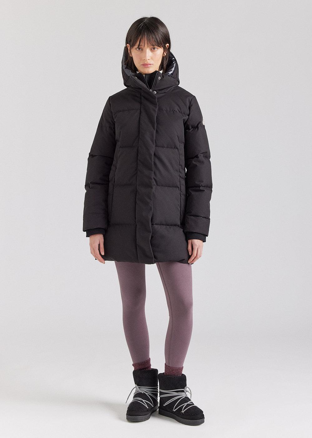 Pyrenex Doudoune Pyrenex Phenix Femme Recylée En Duvet Naturel Noire