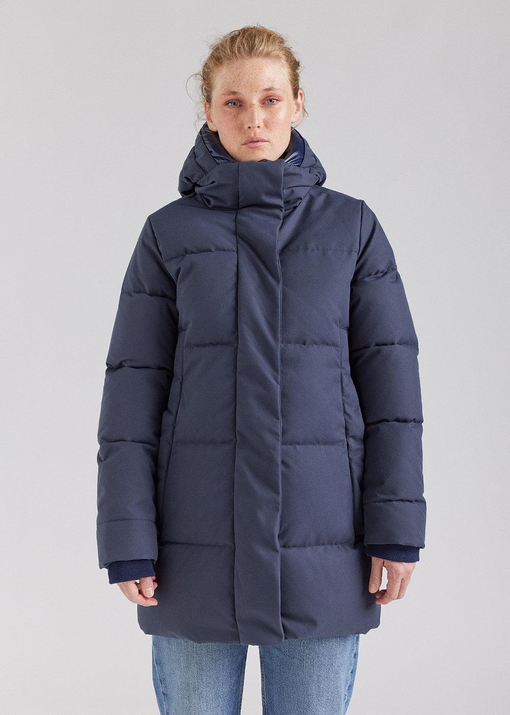 pyrenex Doudoune Pyrenex Phenix femme recylée en duvet naturel Amiral