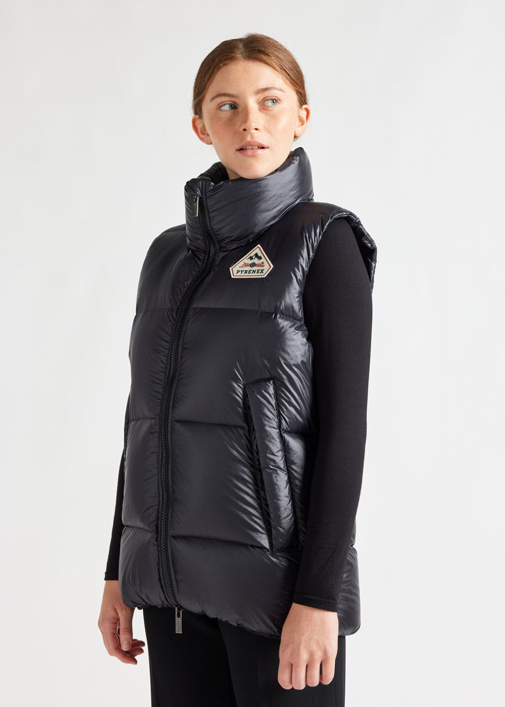 Pyrenex Doudoune Sans-manche Barry En Duvet Naturel Black