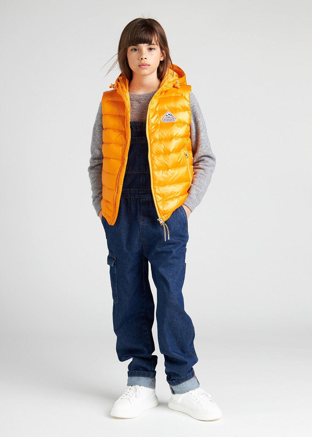 Pyrenex Doudoune Sans-manche Enfant Pyrenex Cheslin Cadium Yellow