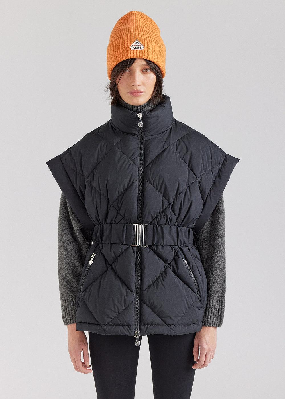 pyrenex Doudoune sans manche femme Pyrenex Diana Black