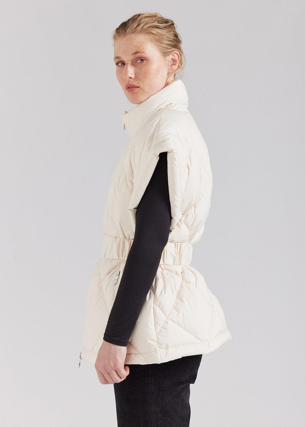Pyrenex Doudoune Sans Manche Femme Pyrenex Diana Chalk