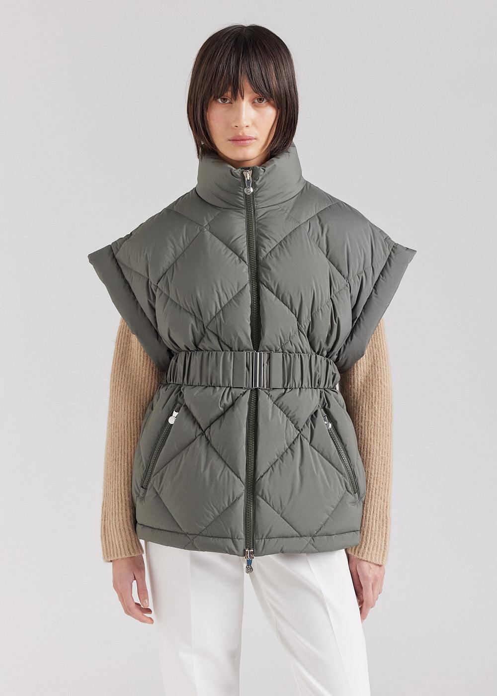 pyrenex Doudoune sans manche femme Pyrenex Diana Khaki