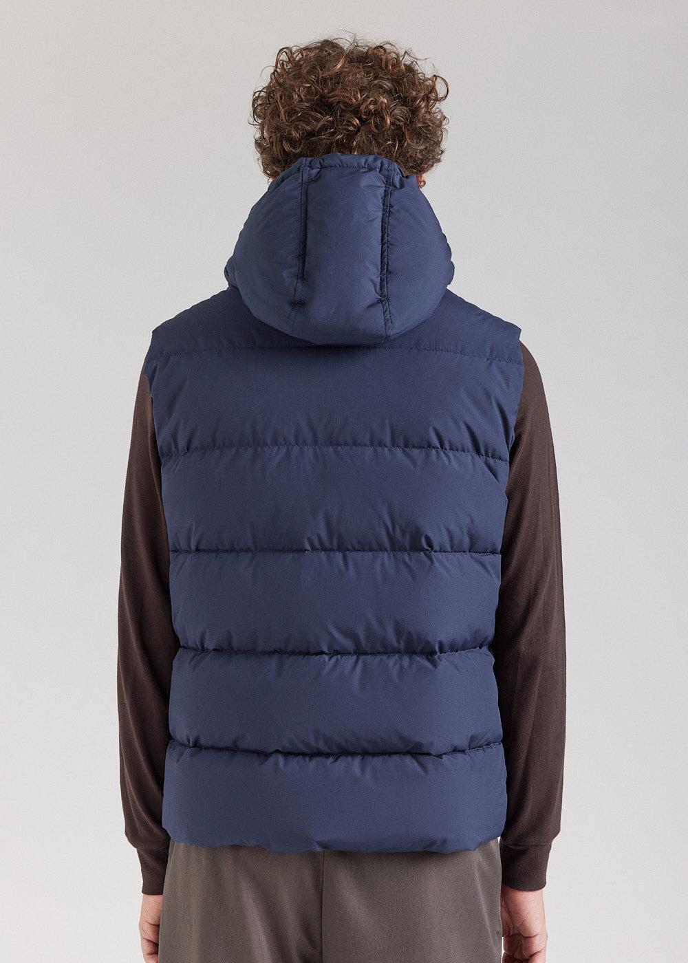 Pyrenex Doudoune Sans-manche Pyrenex Spoutnic à Capuche Amovible Amiral