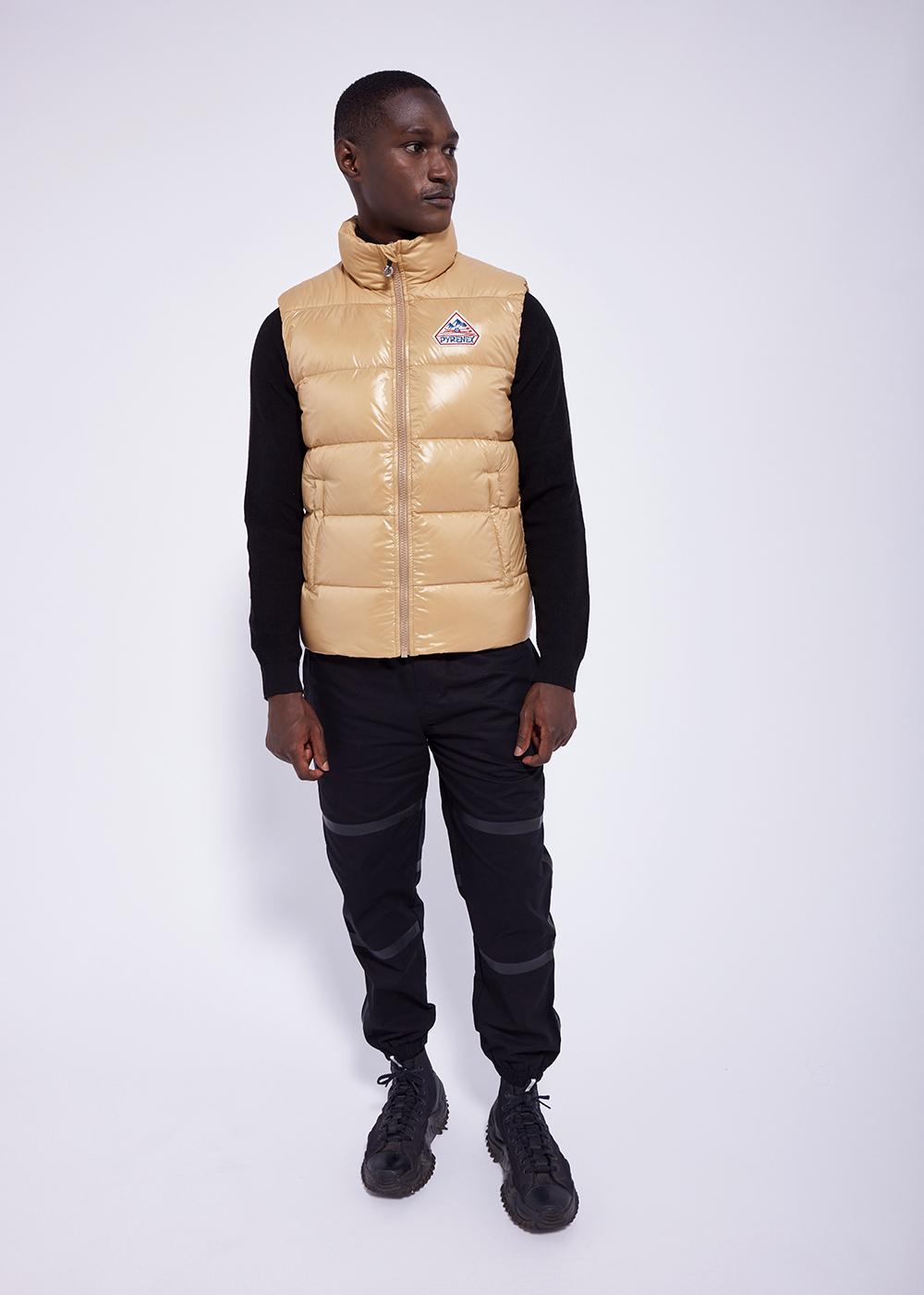 Pyrenex Doudoune Sans-manche Unisexe Pyrenex John Iced Coffee