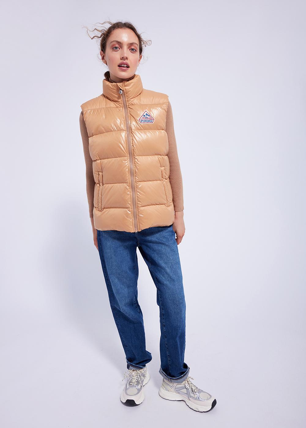 Pyrenex Doudoune Sans-manche Unisexe Pyrenex John Iced Coffee