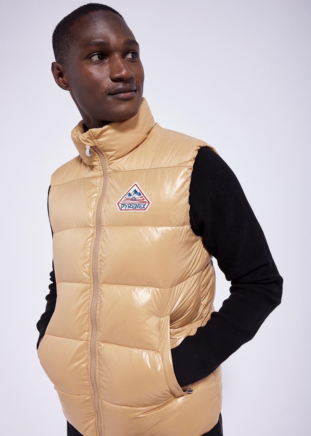 Pyrenex Doudoune Sans-manche Unisexe Pyrenex John Iced Coffee