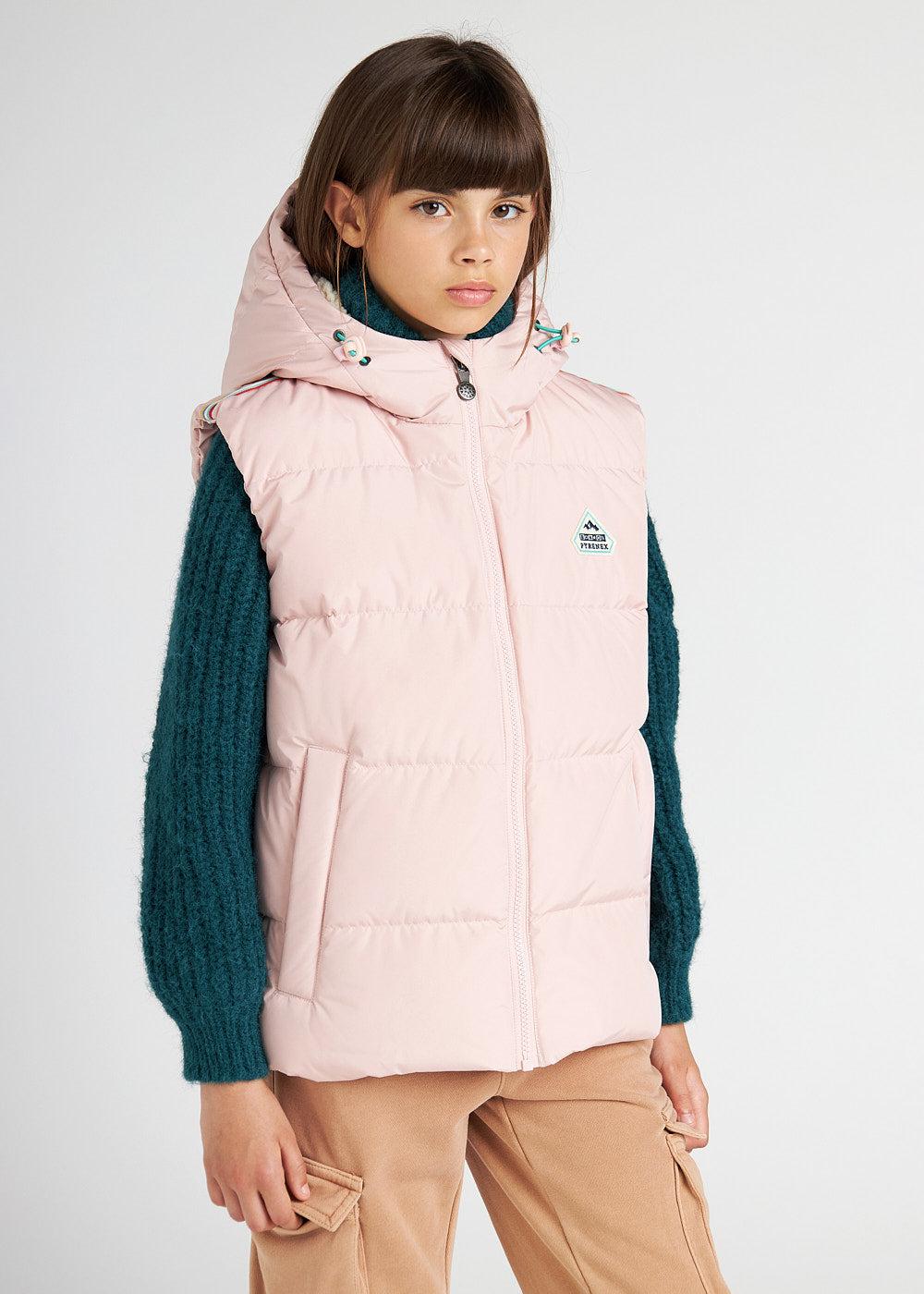 pyrenex Doudoune sans manches pour enfants Wolf Pyrenex x Bonton Peach Whip