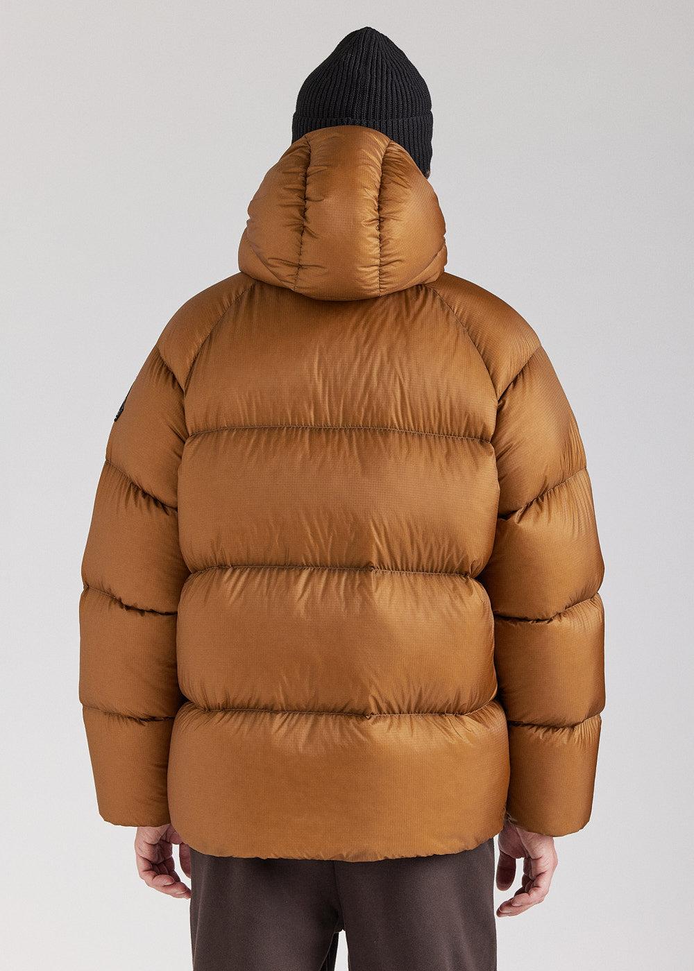 Pyrenex Doudoune Technique à Capuche Pour Homme Pyrenex Stellar Bronze