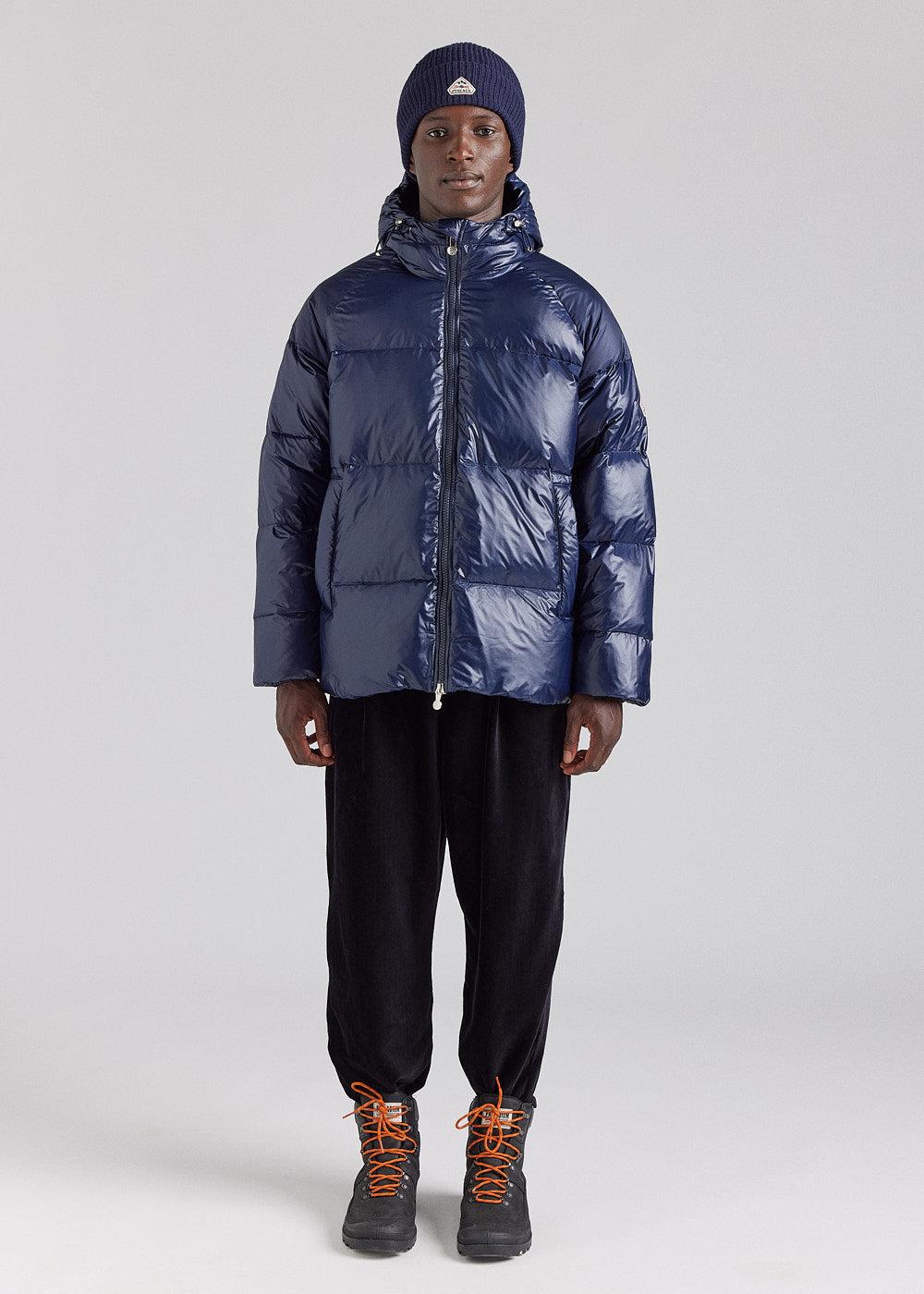 Pyrenex Doudoune Unisexe à Capuche Pyrenex Sten Amiral