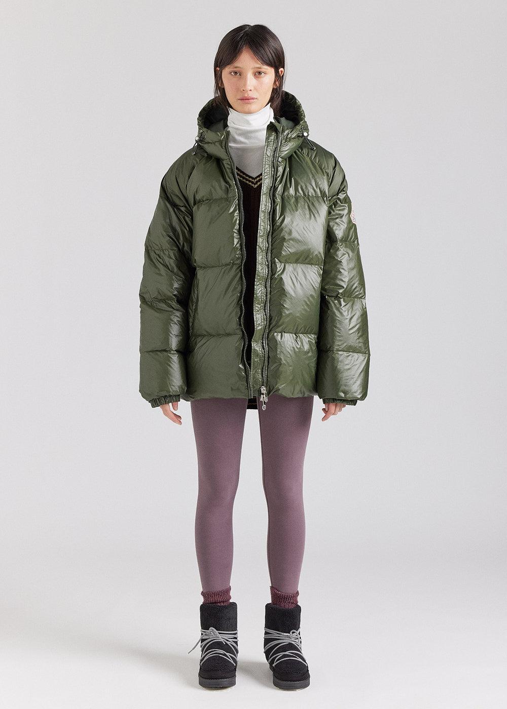 Pyrenex Doudoune Unisexe à Capuche Pyrenex Sten Deep Khaki