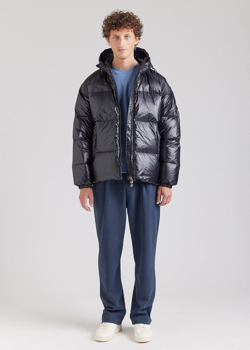 Pyrenex Doudoune Unisexe à Capuche Pyrenex Sten Noire