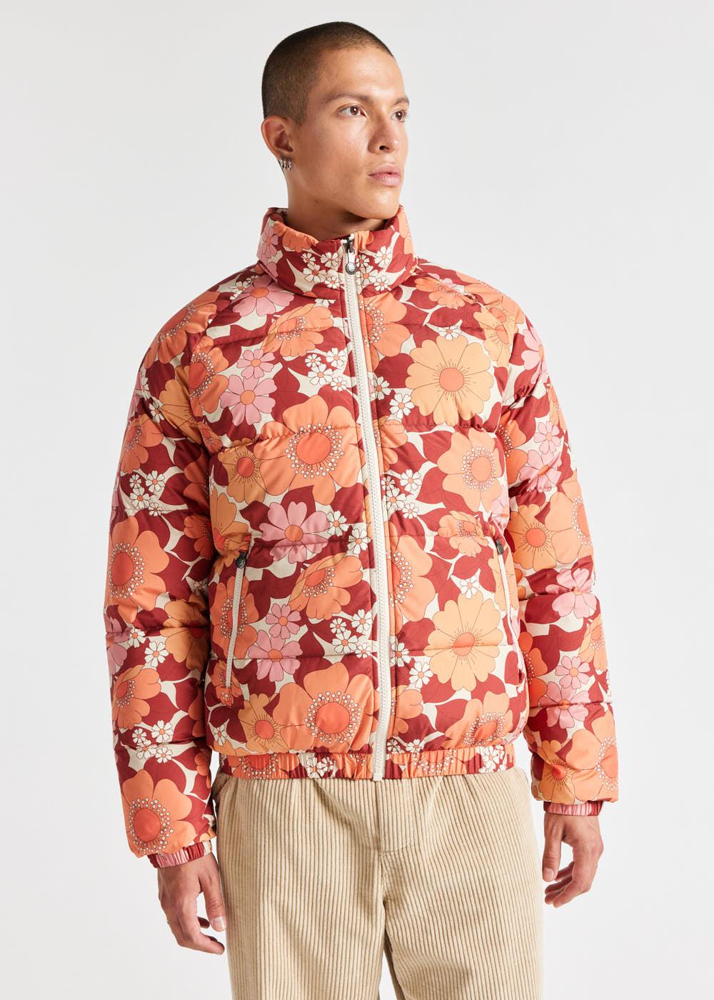 Pyrenex Doudoune Unisexe Pyrenex Vintage Mythic Imprimé Floral Multi Floral