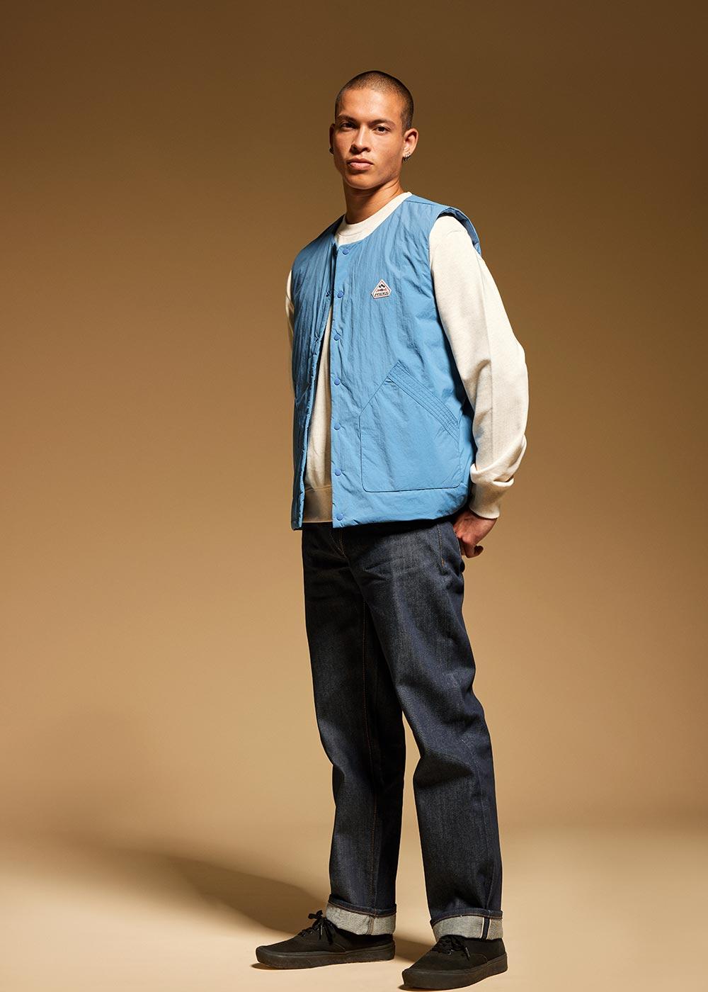 pyrenex Gilet sans manches homme Pyrenex Draft Coronet blue