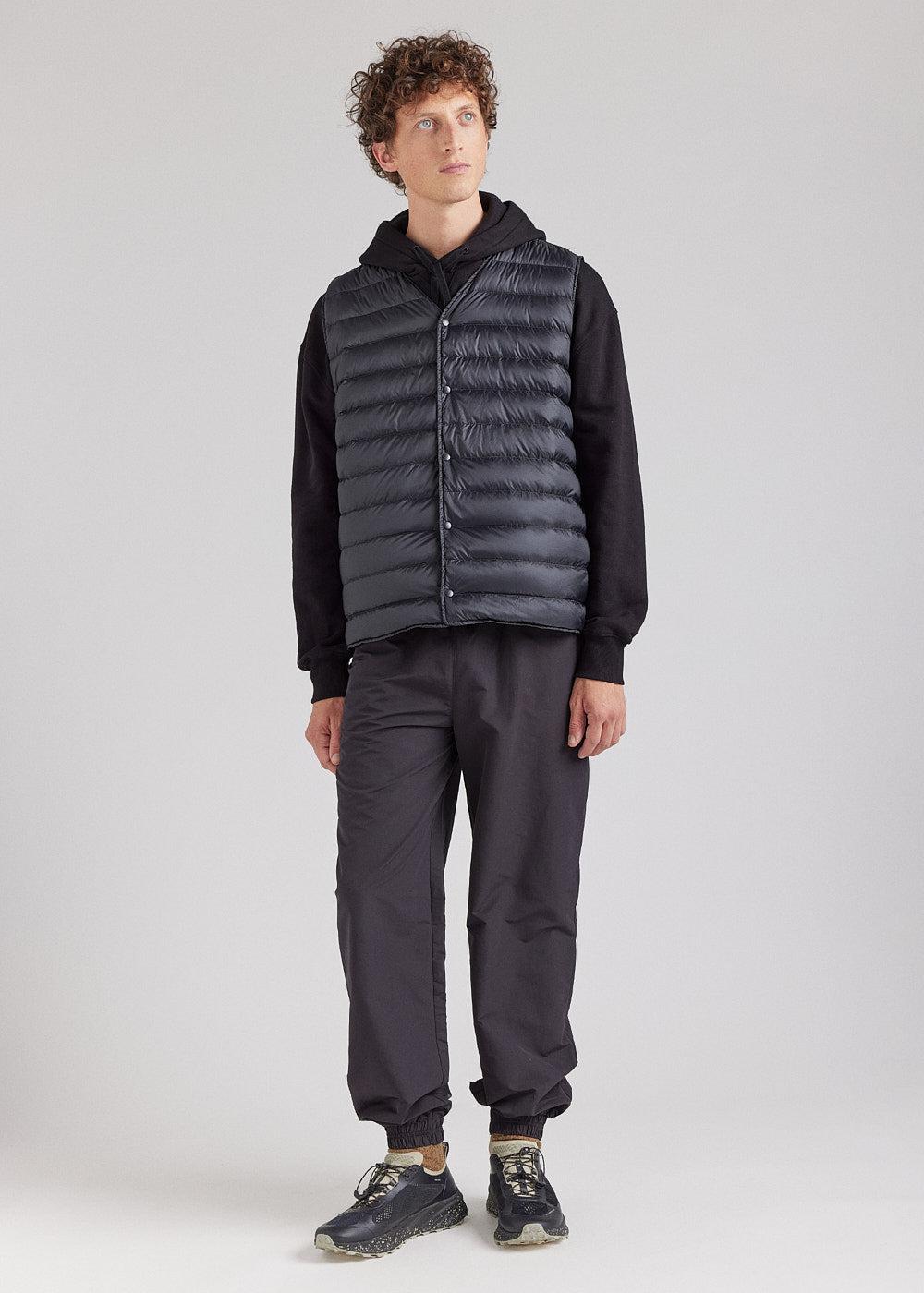 Pyrenex Gilet Sans Manches Pour Homme Reversible Pyrenex Ando Deep Khaki