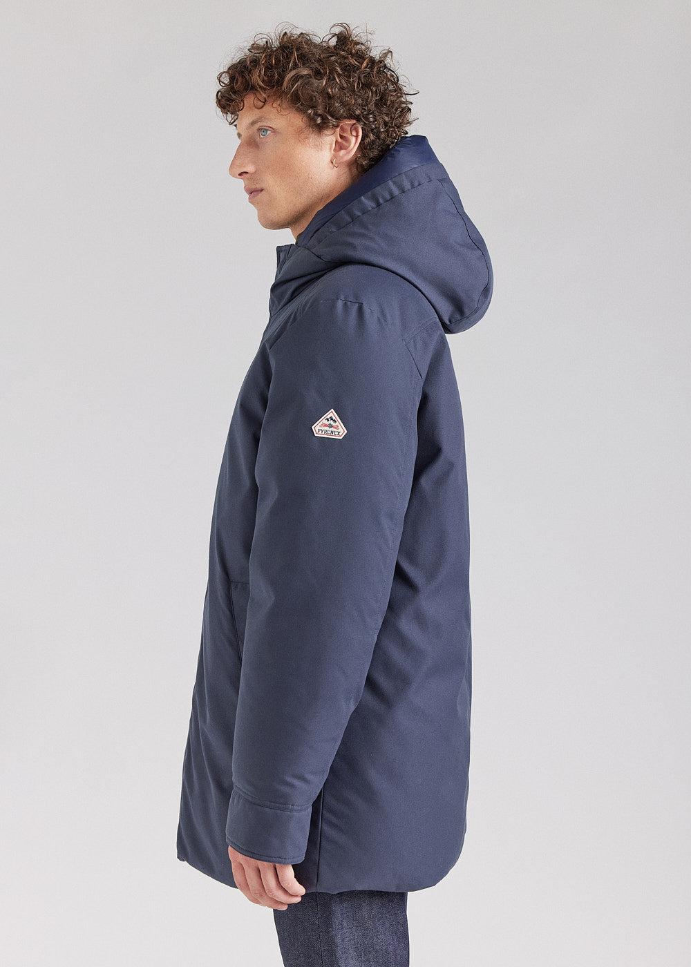 Pyrenex Manteau Parka Homme Pyrenex Balme Bleu Marine