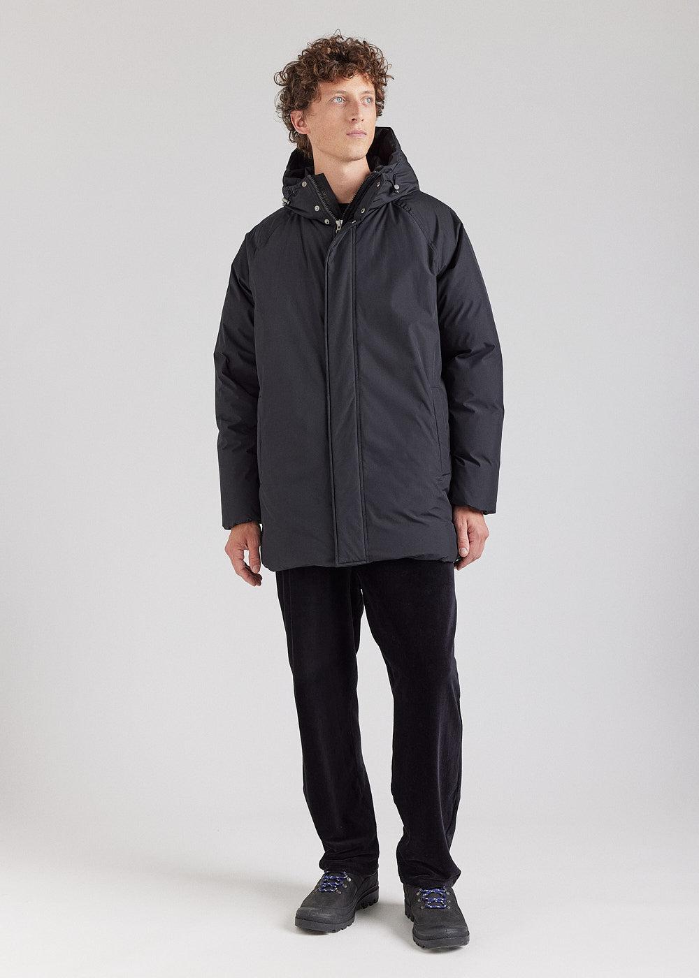 Pyrenex Parka à Capuche Homme Pyrenex Spark En Duvet Naturel Black