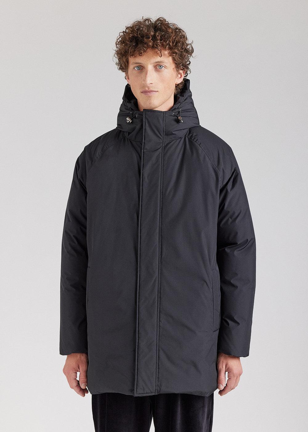 pyrenex Parka à capuche homme Pyrenex Spark en duvet naturel Black