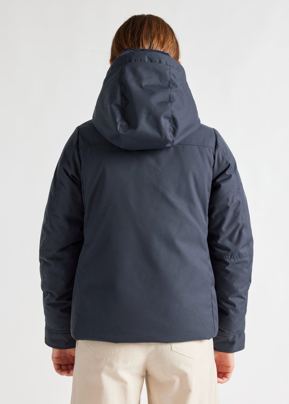 Pyrenex Parka Courte Femme Pyrenex Charlotte En Duvet Naturel Amiral