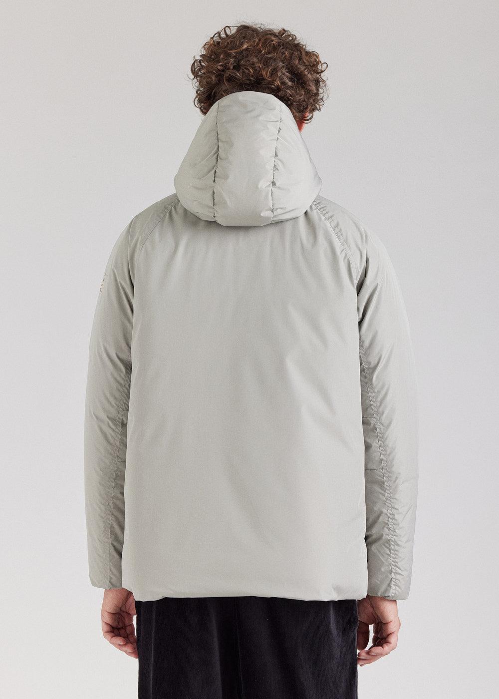 Pyrenex Parka Courte Homme Pyrenex Covert En Duvet Naturel Willow Grey