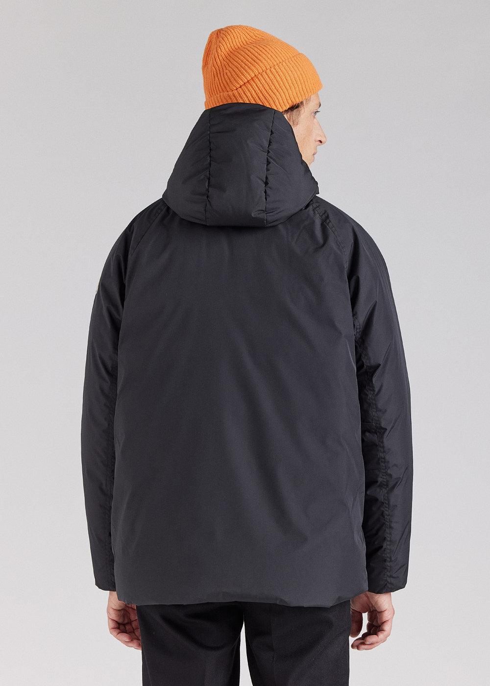 Pyrenex Parka Courte Homme Pyrenex Covert En Duvet Naturel Black