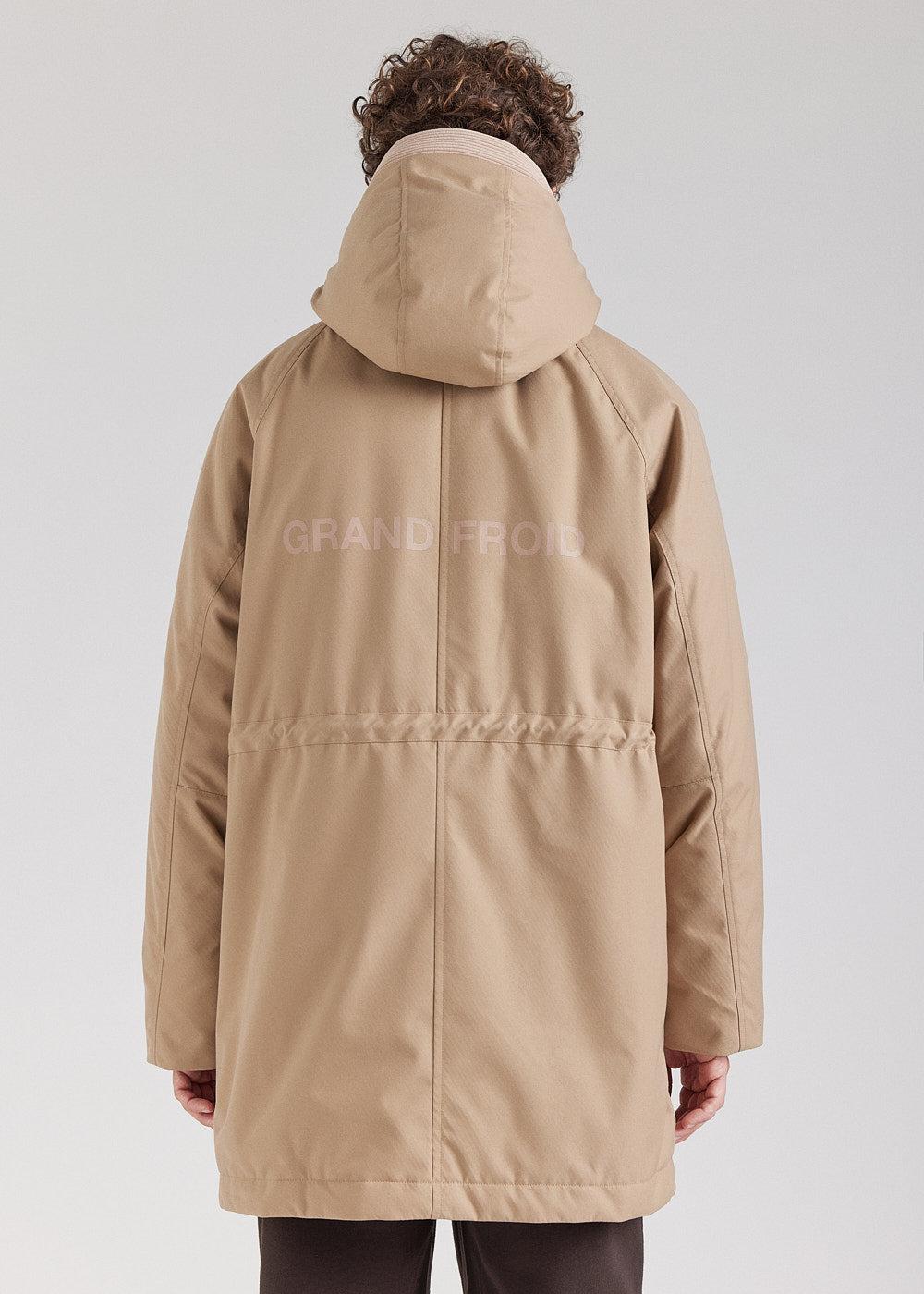 Pyrenex Parka Hiver Homme Pyrenex X Supakitch PRK Light Taupe