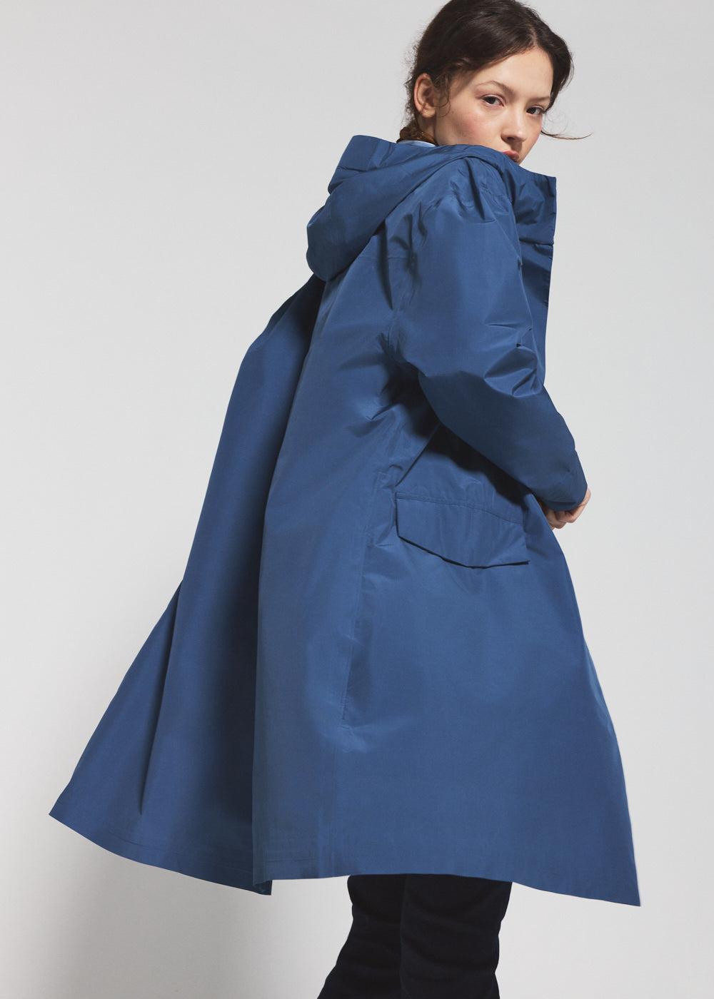 pyrenex Parka imperméable femme Pyrenex Meadow bleue