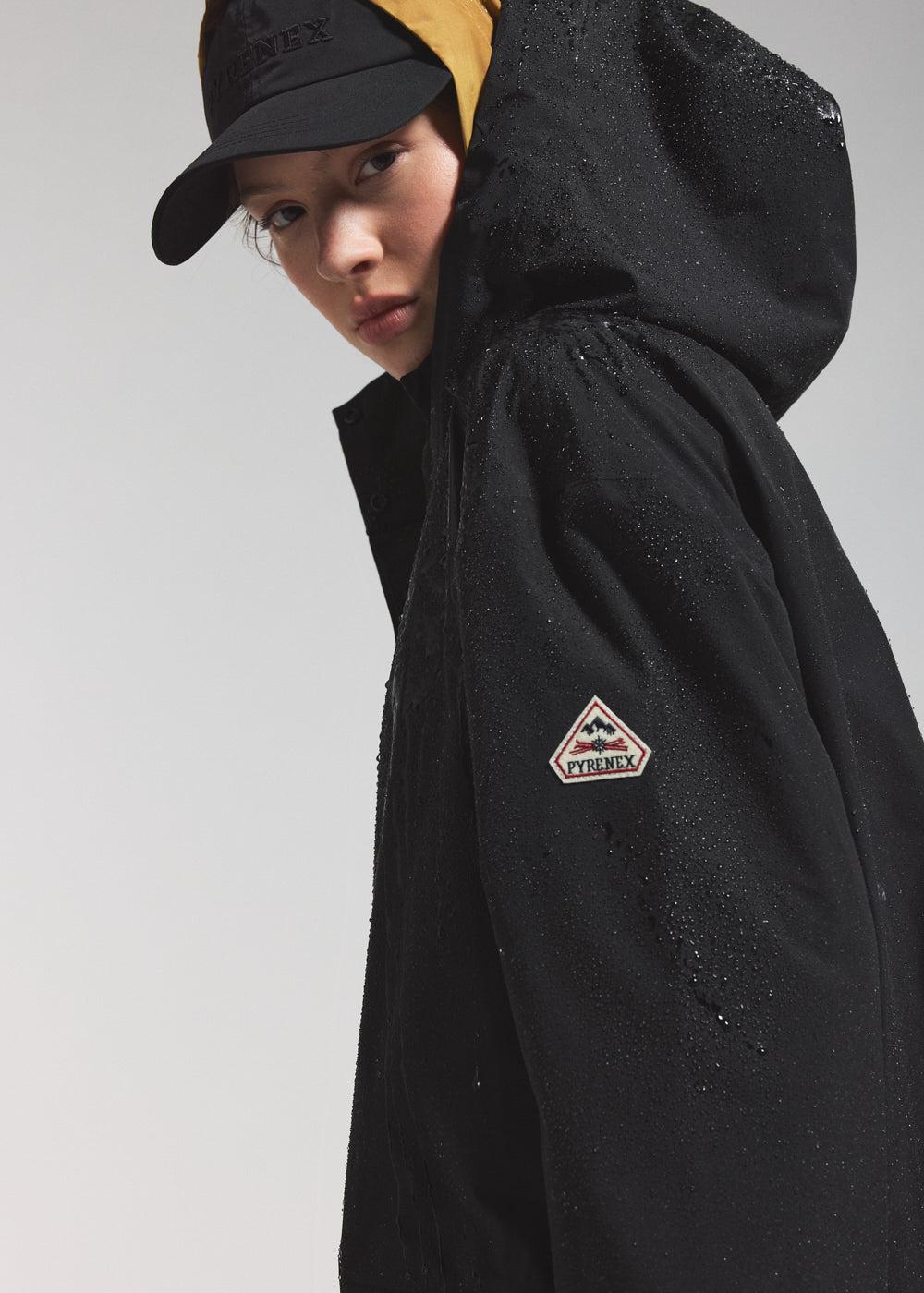 Pyrenex Parka Imperméable Femme Pyrenex Meadow Noire