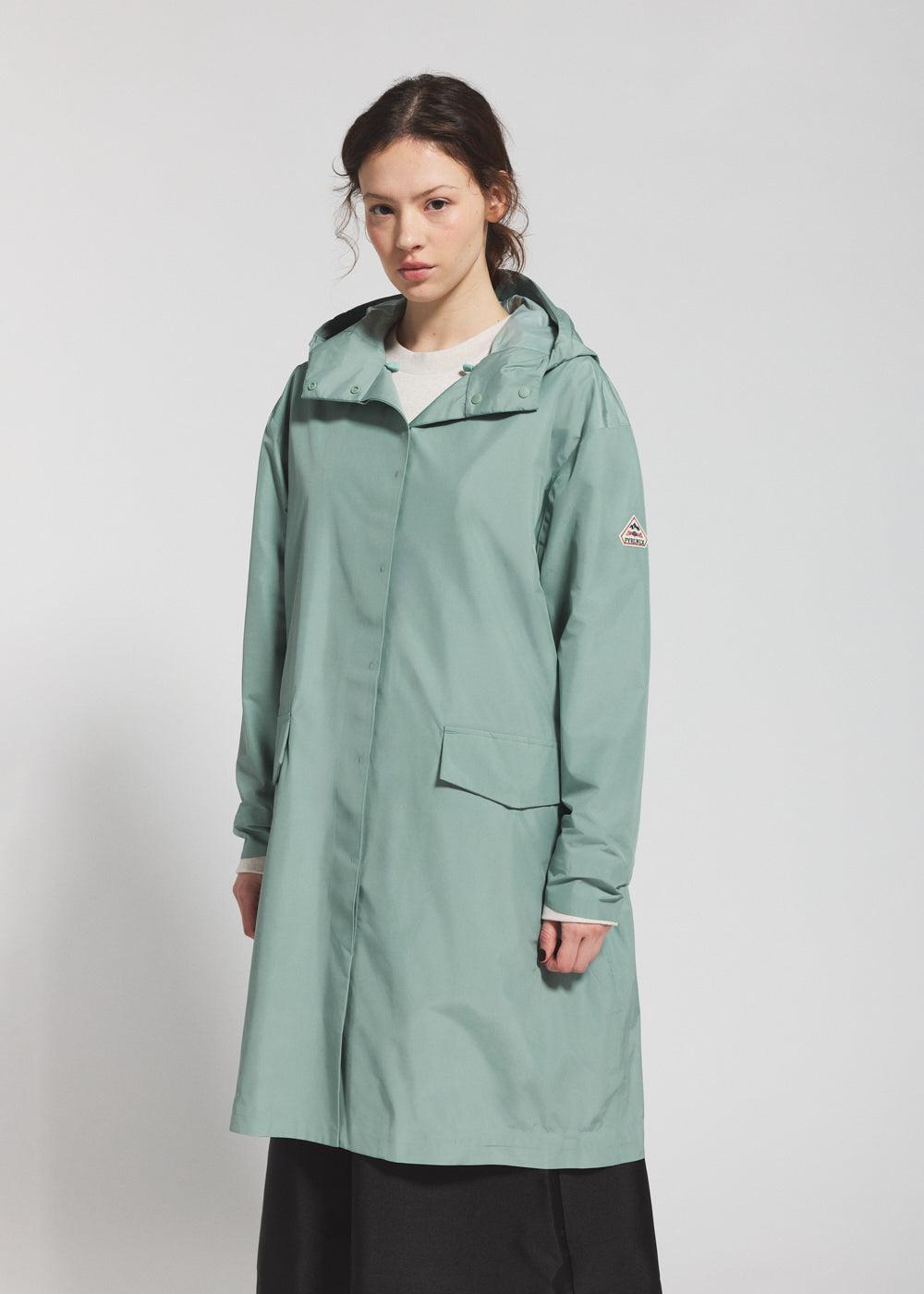 pyrenex Parka imperméable femme Pyrenex Meadow vert d'eau pyrenex Parka imperméable femme Pyrenex Meadow vert d'eau