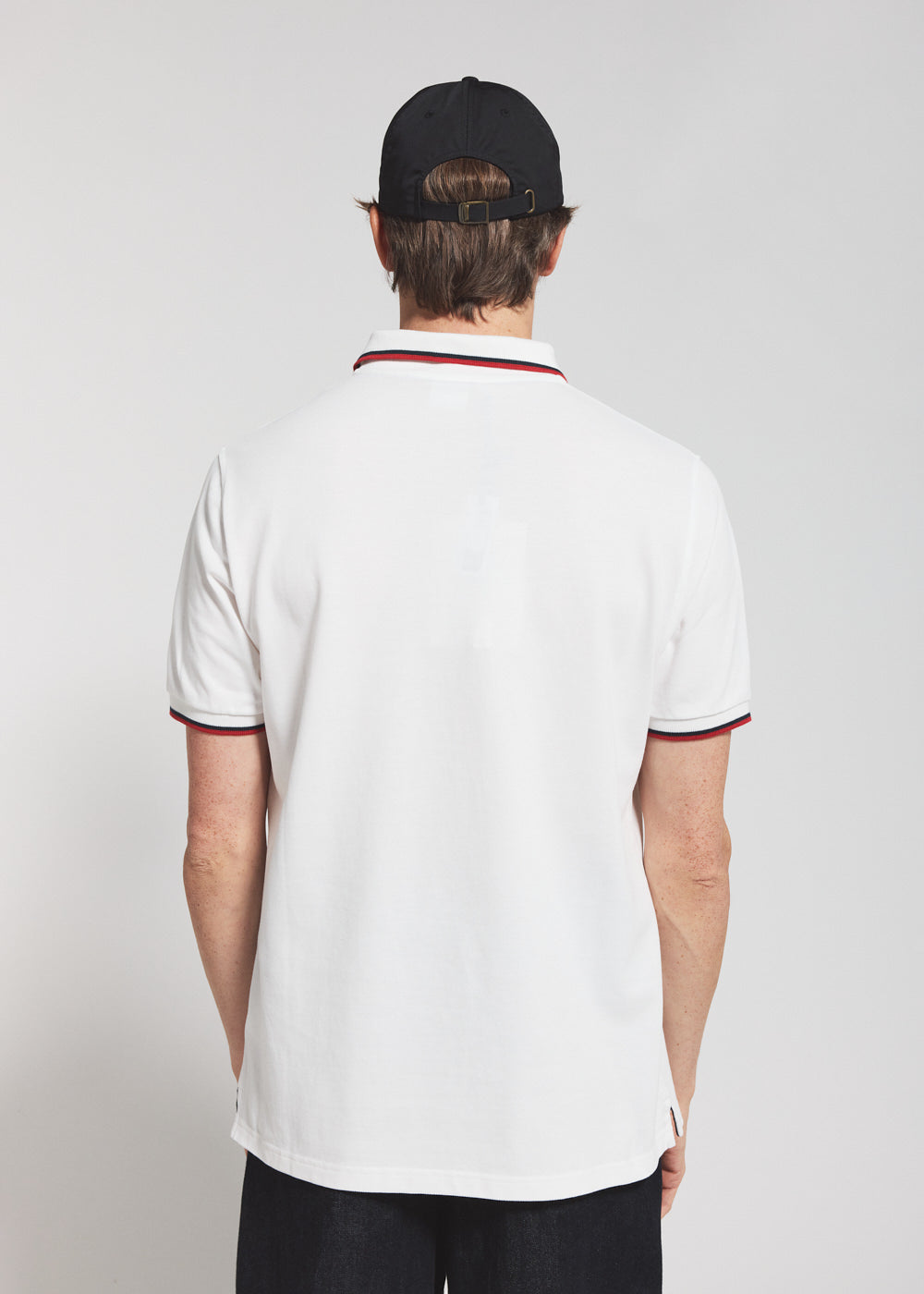 Pyrenex Polo Homme En Coton Biologique Pyrenex Leyre Blanc