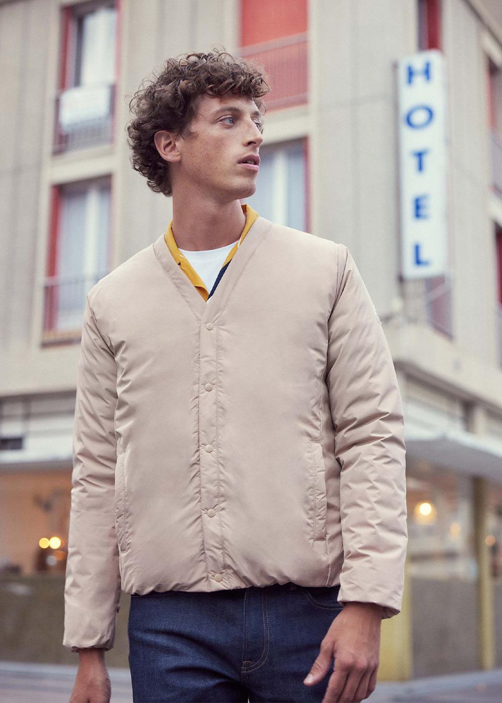 Pyrenex Blouson Léger Homme Hover Cuban Sand