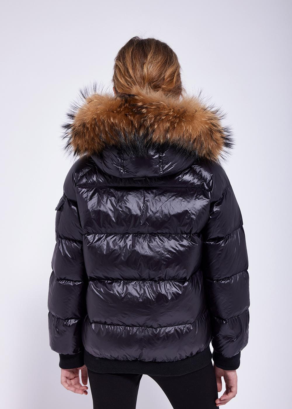 Pyrenex Blouson Matelassée Aviator Black