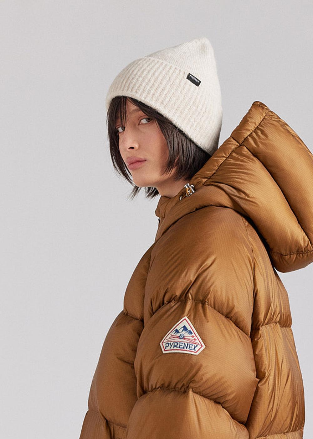 pyrenex Bonnet en laine Pyrenex Soazig 2 Chalk