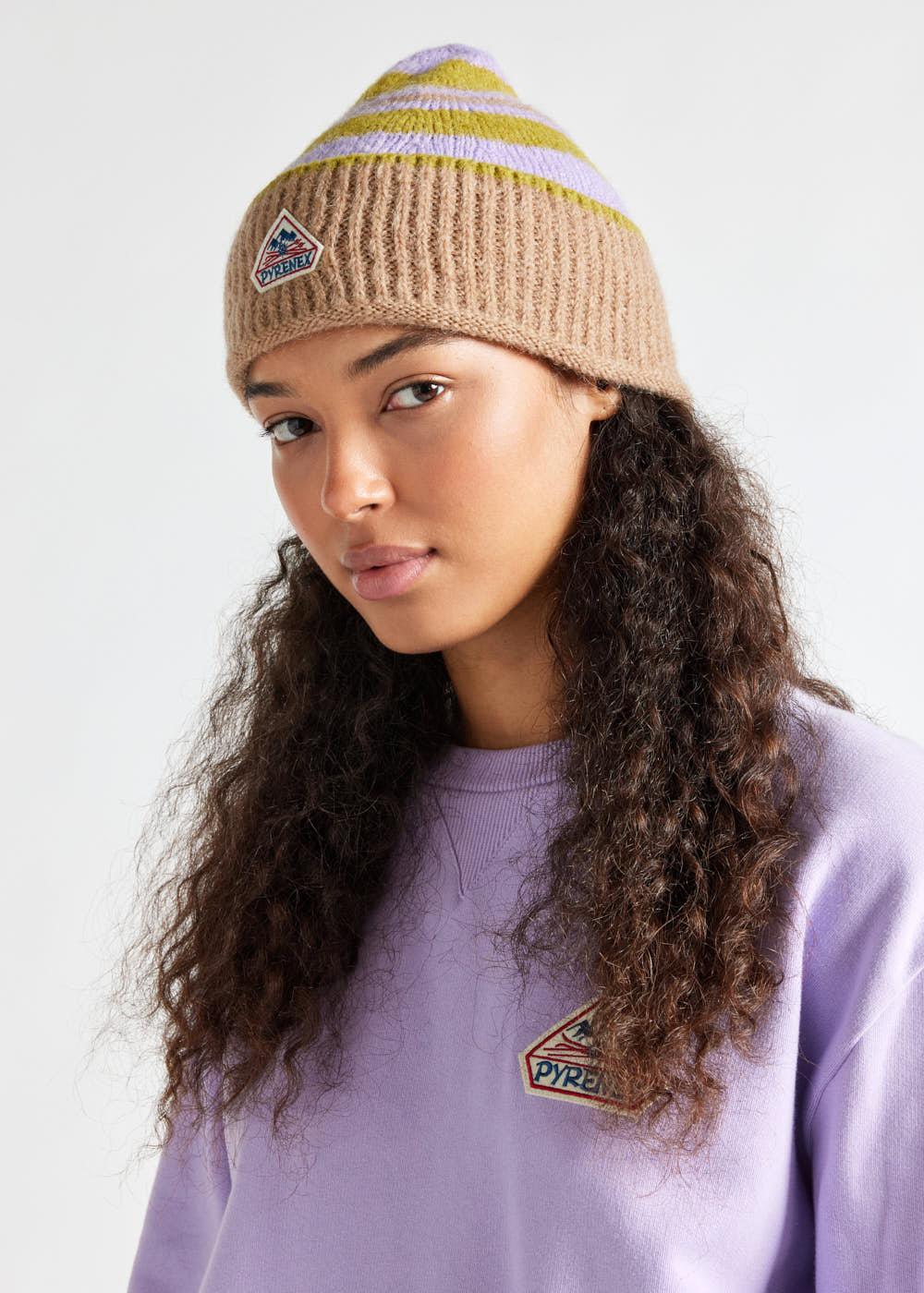 pyrenex Bonnet en laine Pyrenex Soazig Terra