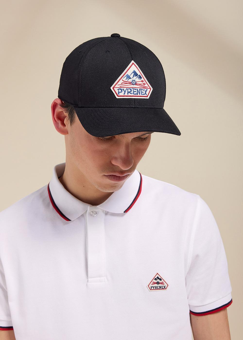 pyrenex Casquette George Vintage Black