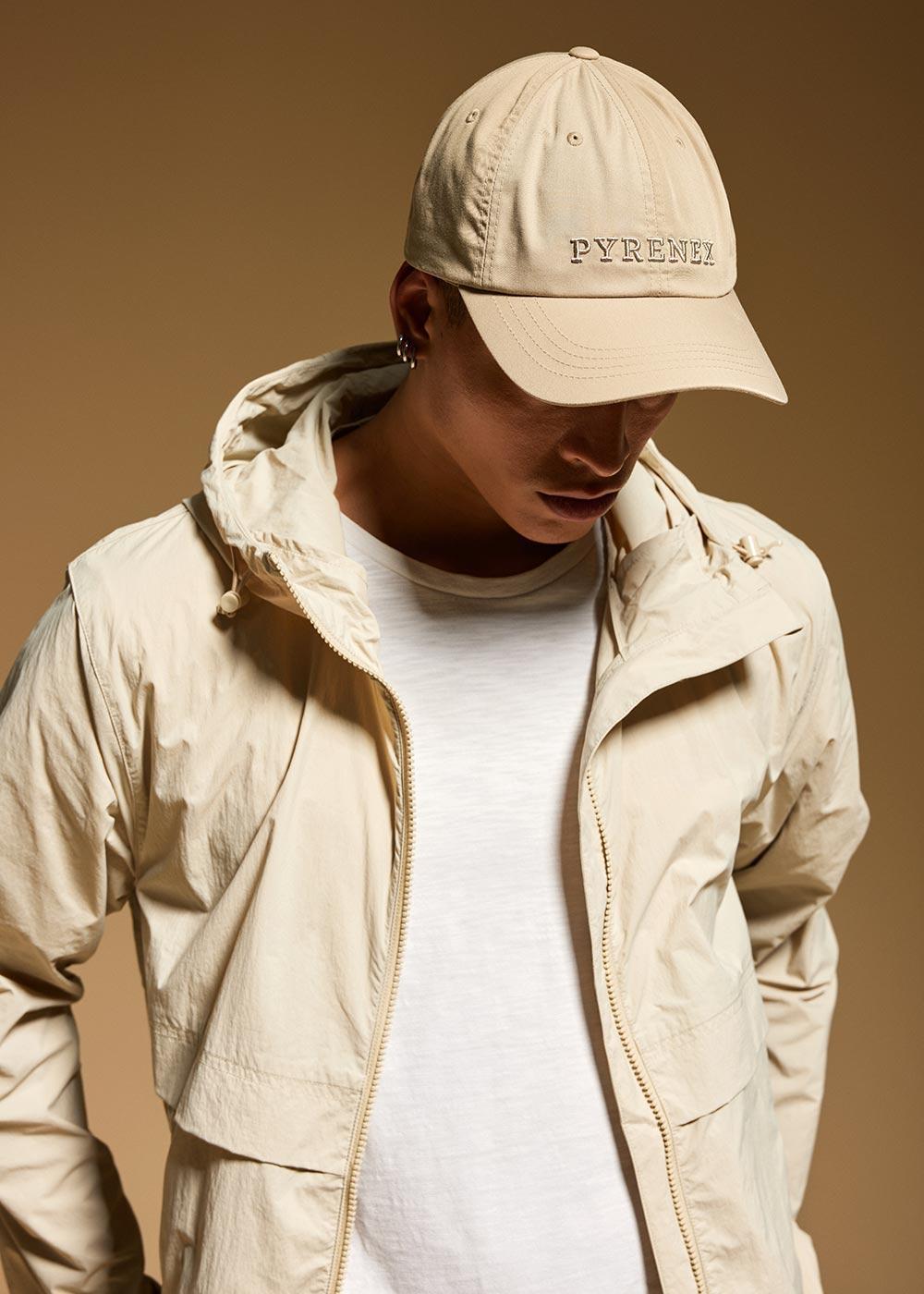 pyrenex Casquette unisexe Pyrenex Frat Oyster gray