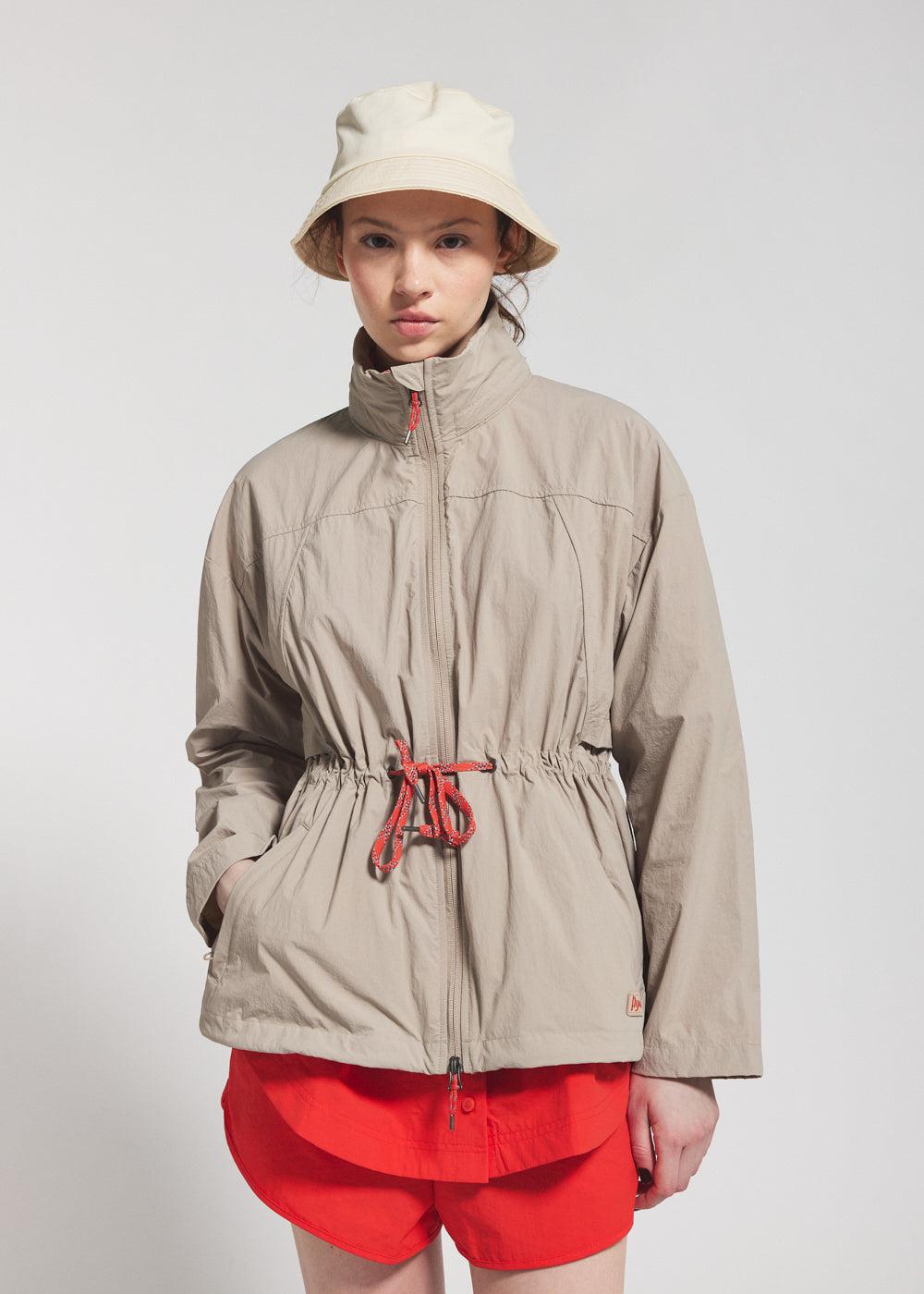 pyrenex Coupe-vent court femme Pyrenex Climb beige