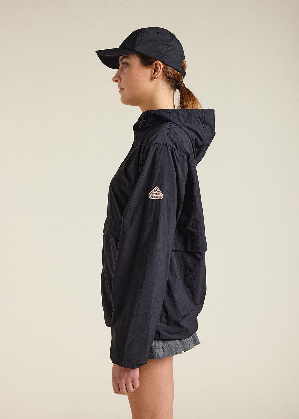 Pyrenex Coupe-vent Unisexe à Capuche Ridge Black