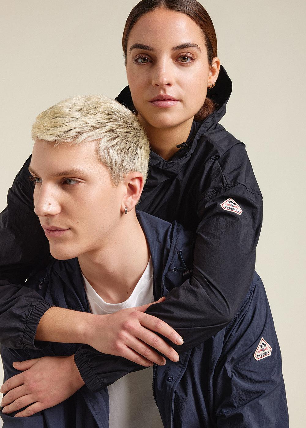 pyrenex Coupe-vent unisexe à capuche Ridge Black