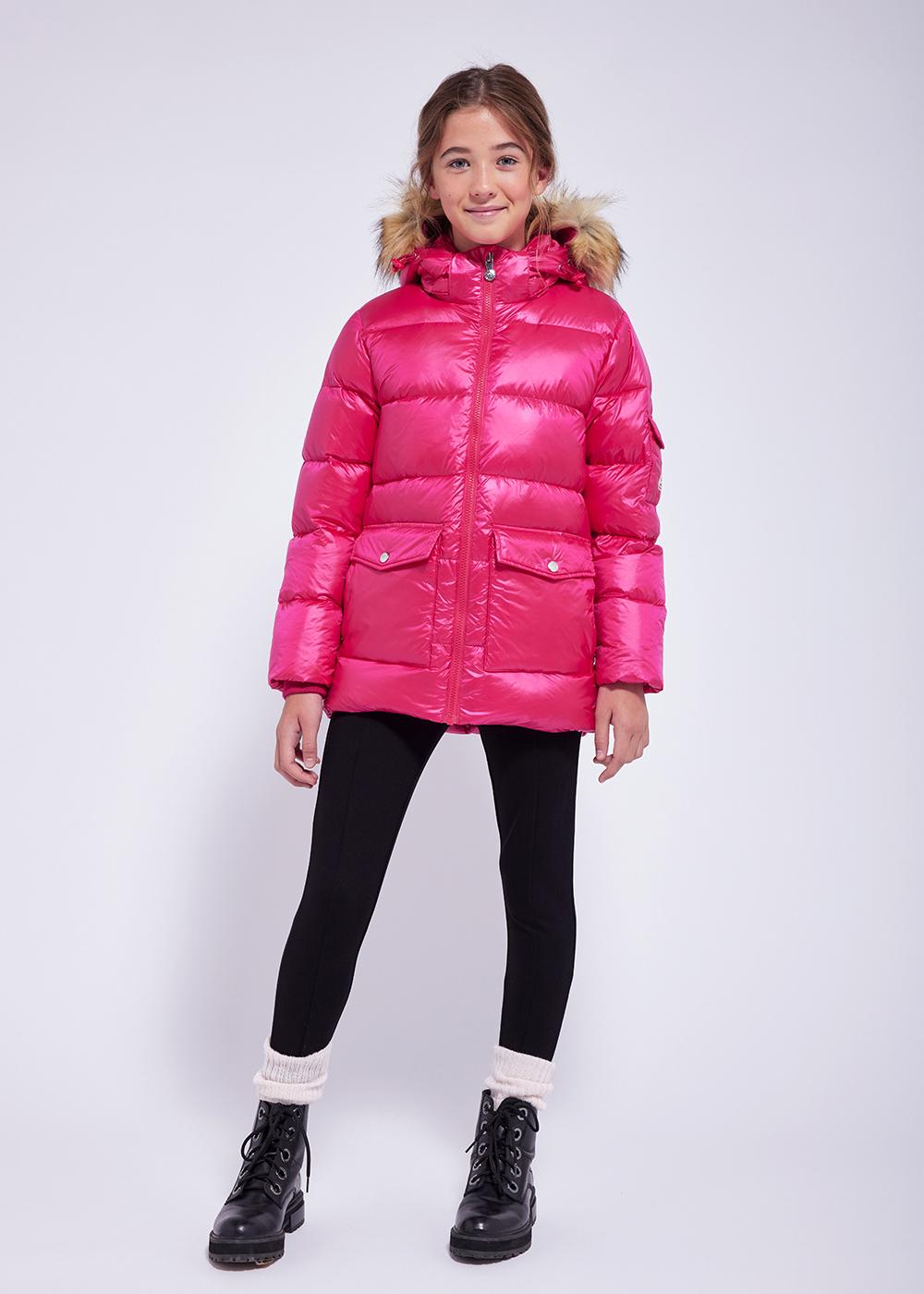 Pyrenex Doudoune Authentic Fausse Fourrure Peony