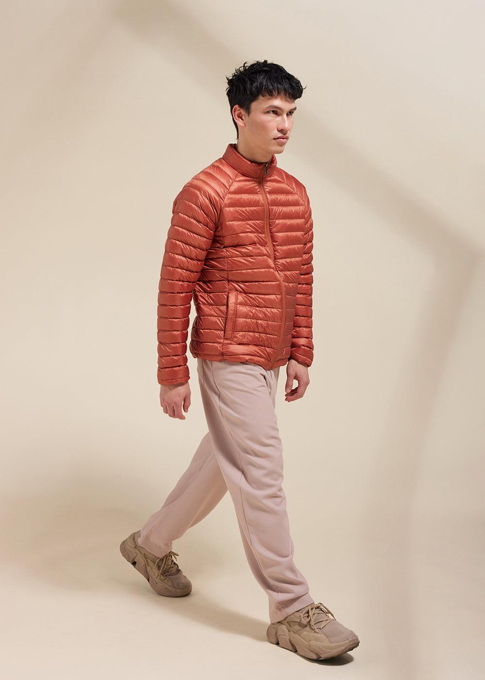 pyrenex Doudoune légère homme Mate Terracotta