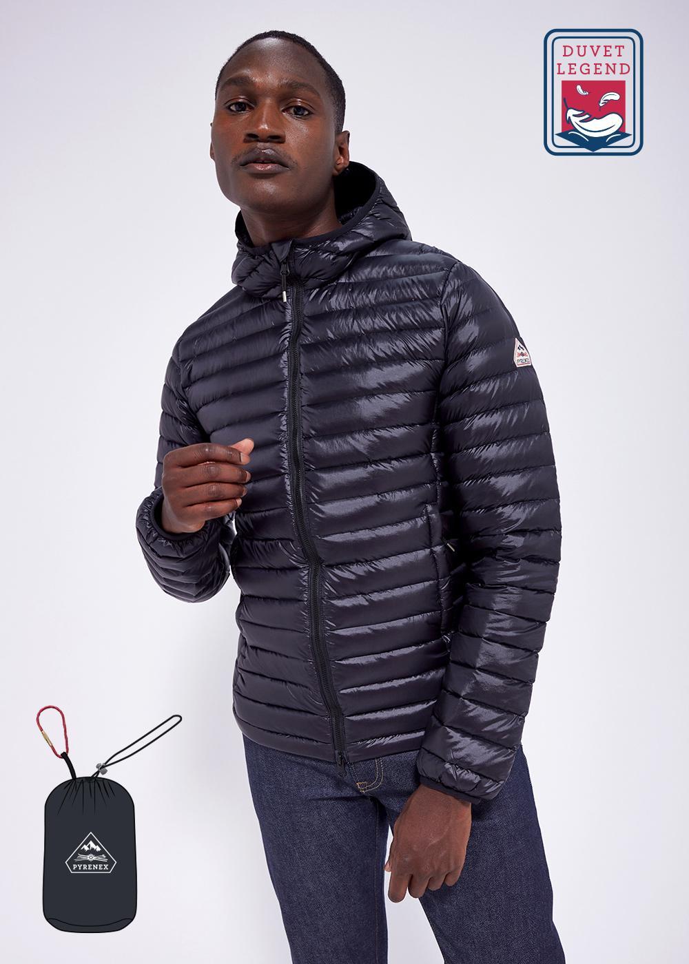 pyrenex Doudoune technique Bruce Hooded Black