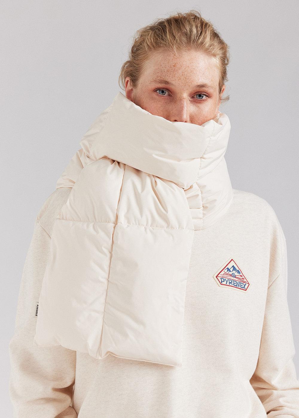 Pyrenex Echarpe En Duvet Luciana Chalk